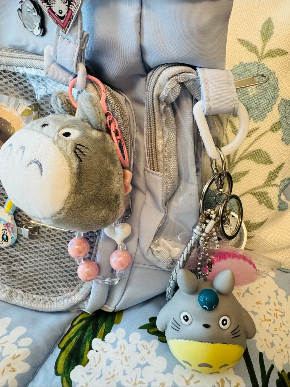 Fully LOADED Kawaii Coquette Lolita Ita Bag! Light Blue Beauty!
